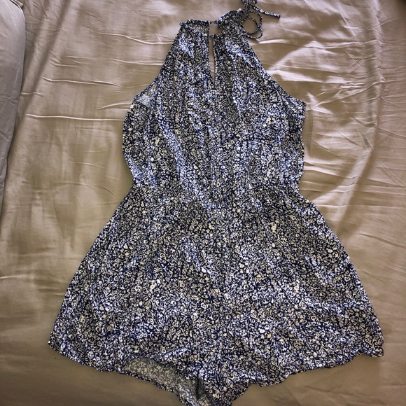 Garage high neck romper - Picture 1 of 4